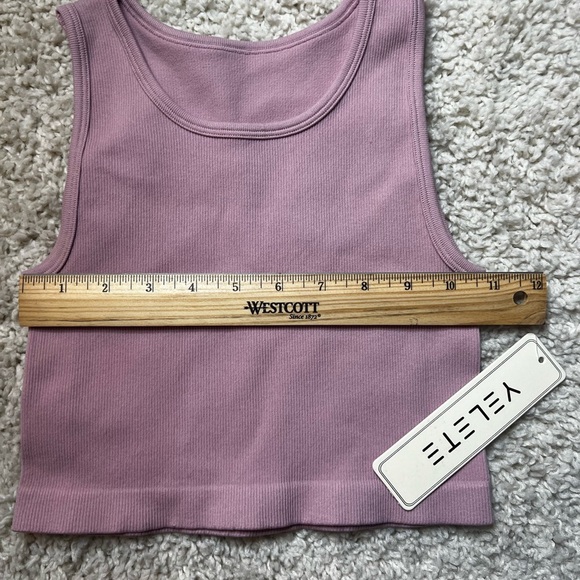 YELETE TANK TOP NWT SZ S/M - Picture 7 of 8